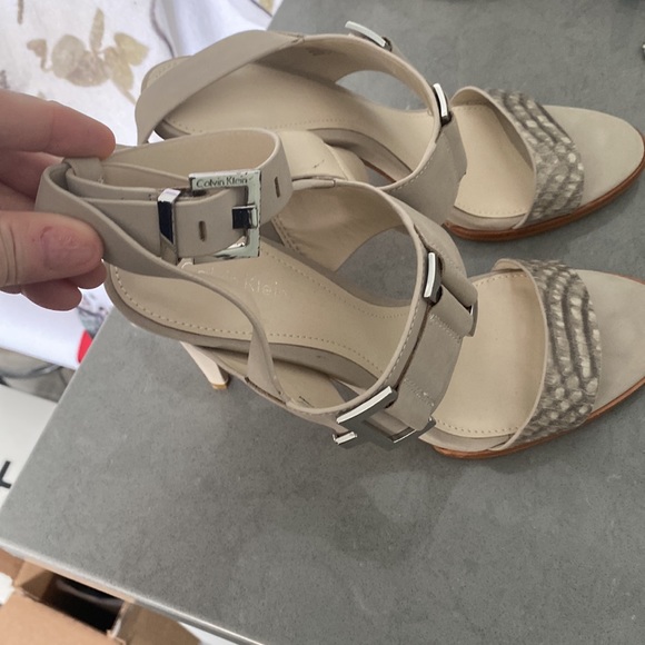 Calvin Klein heel sandals - Picture 4 of 6